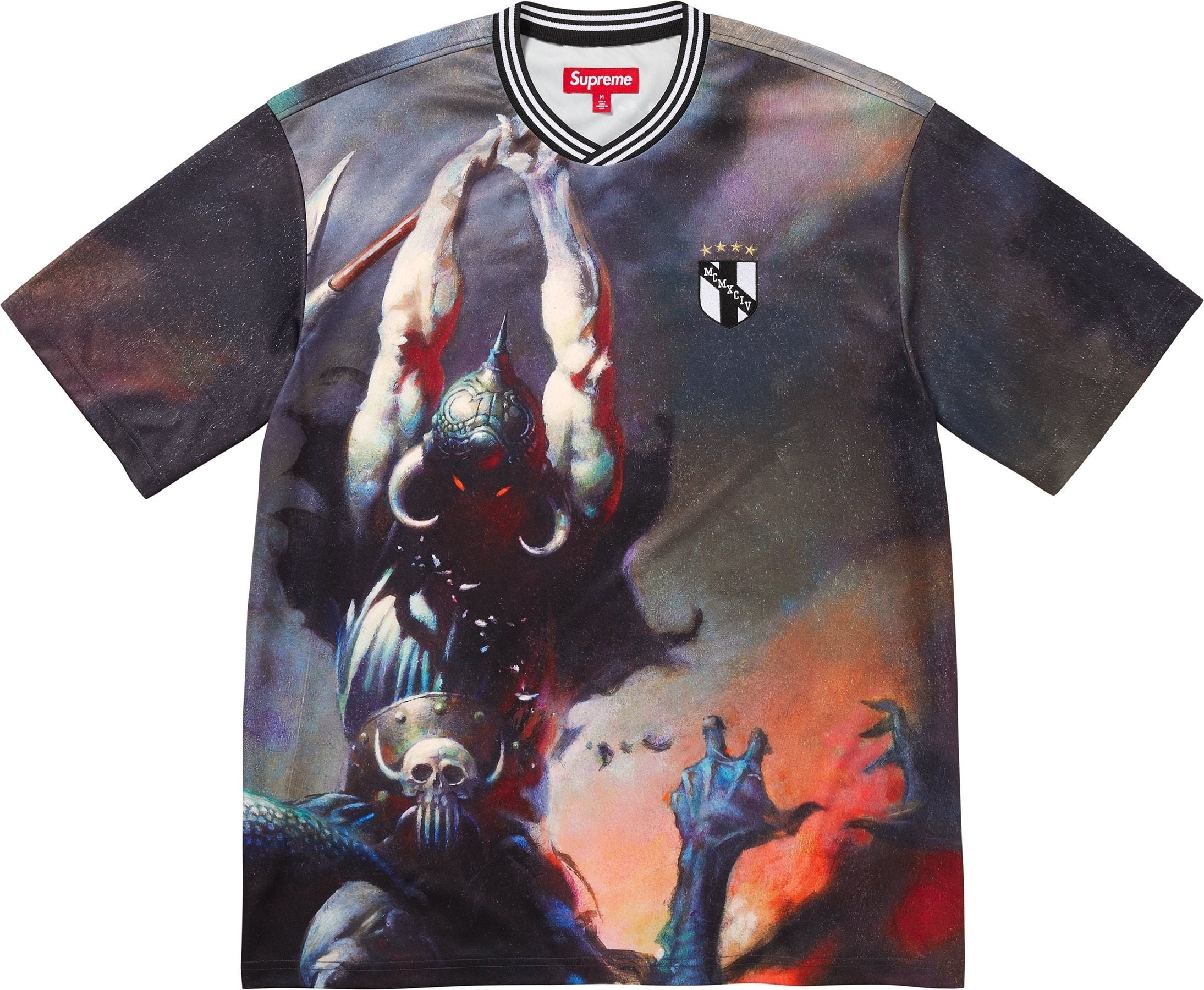 Supreme/Frank Frazetta Soccer Jersey view 2
